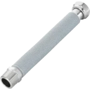 CONEXIONES FLEXIBLES EXTENSIBLES M-H EN ACERO INOX JUNTA PLANA CON REVESTIMIENTO