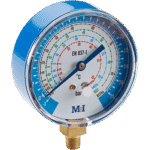 manometro seco para gases refrigerantes cl 1 6 azul