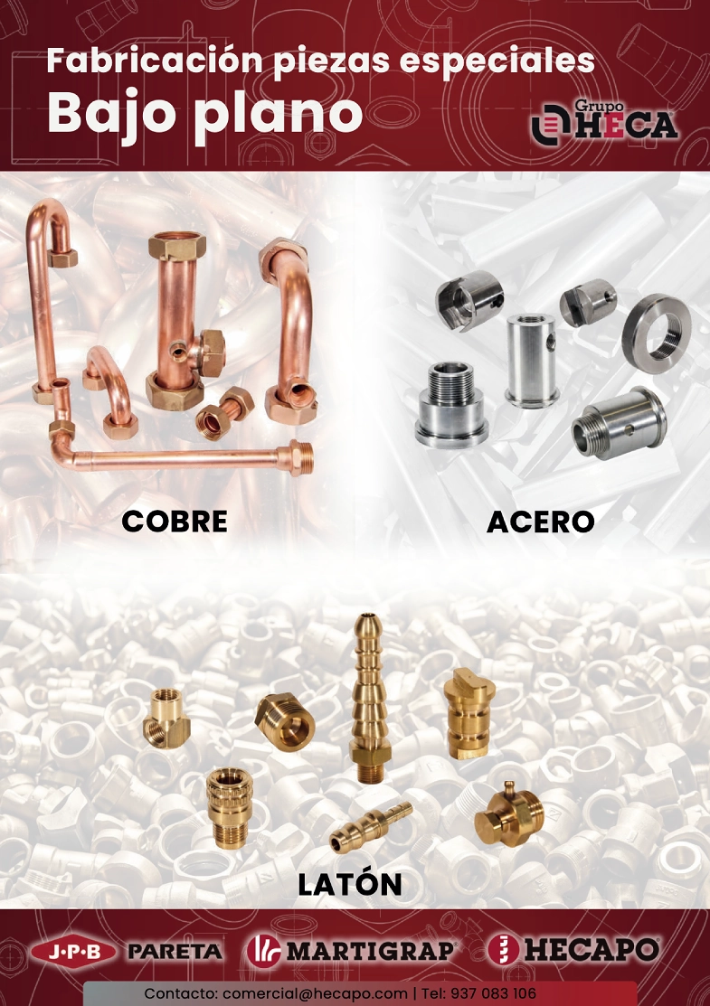 piezas bajo plano