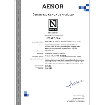 Certificado 053-000351 Racores 2029 portada certificado 053 000351 racores 2029